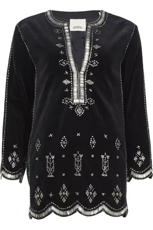 Isabel Marant Helene long-sleeved dress