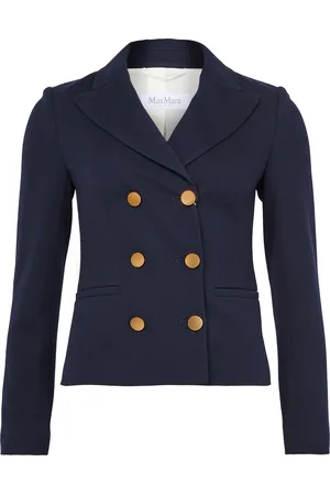 Max Mara Alabama double-breasted jersey blazer
