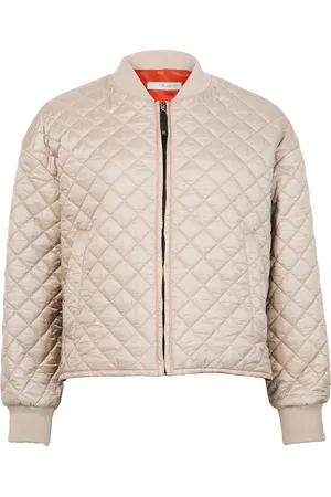 Max Mara Licia quilted bomber jacket