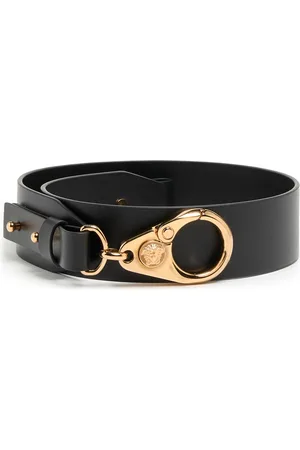 VERSACE Calf leather belt