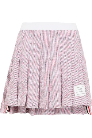 Thom Browne Backdrop pleated mini skirt