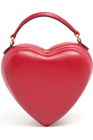 Moschino Heartbeat small leather bag