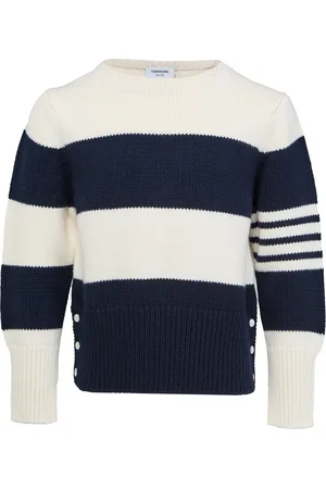 Thom Browne 4Bar round neck sweater