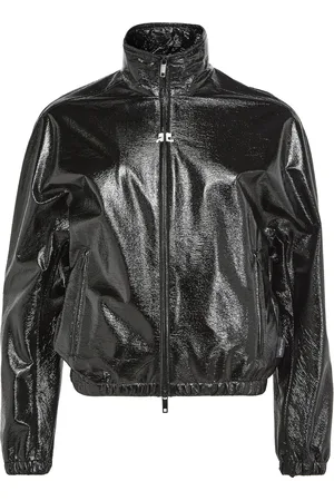 Courrèges Tracksuit vinyl jacket