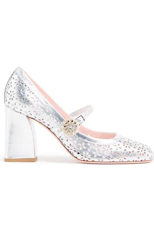 Roger Vivier Vivier perfo mary jane pumps 85