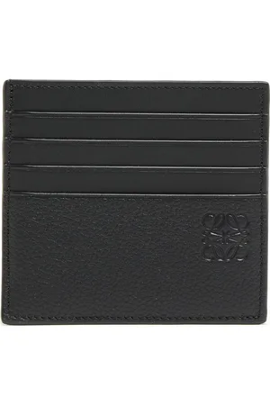 Loewe Simple open cardholder in supple grained calf leather