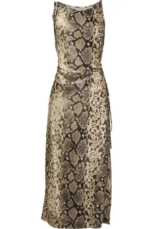 Acne Studios Printed midi dress