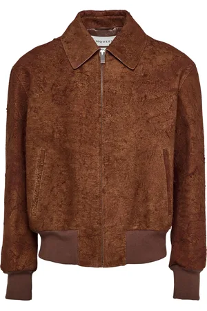 Alexander McQueen Suede bomber
