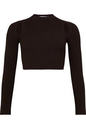 Max Mara Ala cut-out ribbed top
