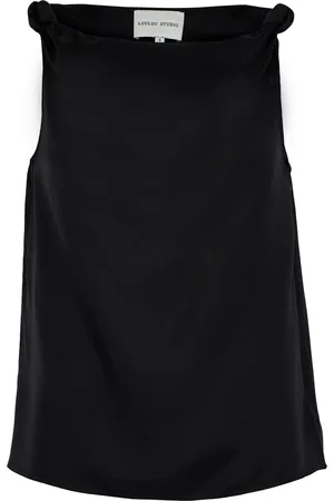 Loulou Studio Remy draped sleeveless top