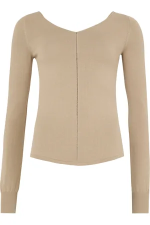 LEMAIRE Wide v-neck top