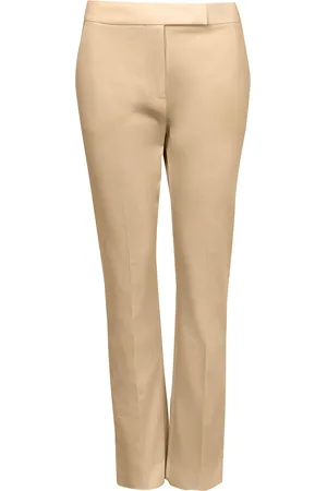 Max Mara Okra cotton cigarette pants