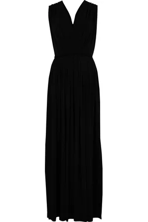 Max Mara Walter draped maxi jersey dress