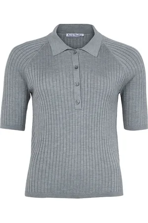 Acne Studios Knitted polo shirt