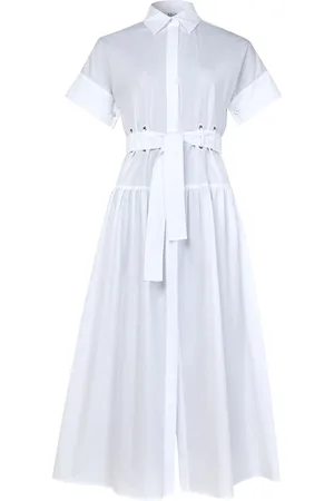 Max Mara Agoraio cotton poplin shirt dress