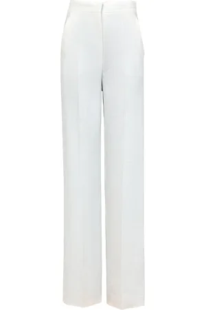 Max Mara Aversa straight-leg linen pants