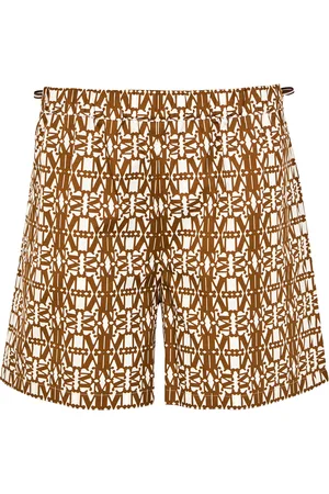 Max Mara Taiga cotton poplin printed shorts