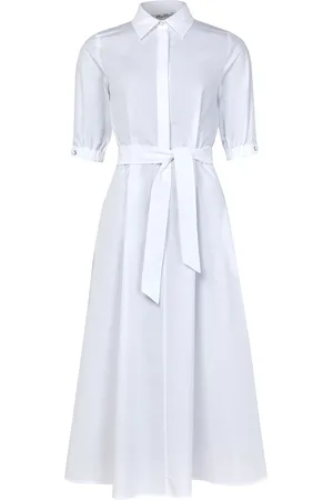 Max Mara Hoyo cotton poplin maxi shirt dress