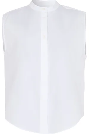 Loulou Studio Hale sleeveless boxy blouse