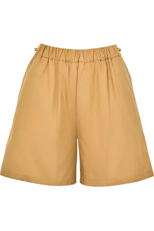 Max Mara Haway cotton poplin shorts