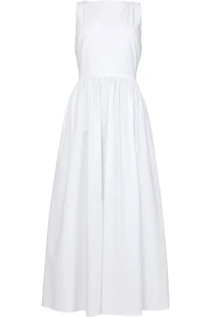 MATTEAU Tie Back midi dress