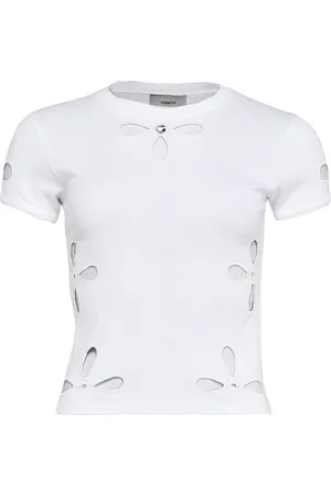 COPERNI Petal embroidered slim fit t-shirt