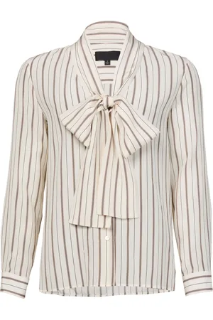 NILI LOTAN Angelique tie neck blouse