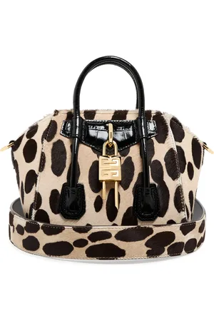 Givenchy Antigona Toy Lock bag in leopard print pony leather