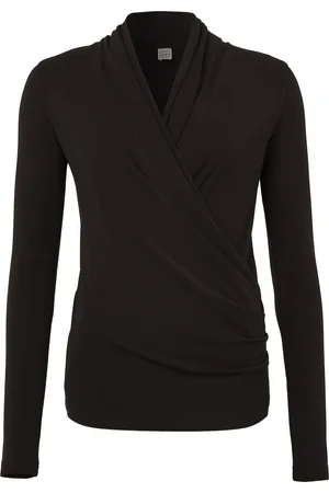 Totême Overlapped jersey top