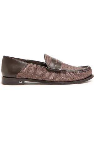 Max Mara Straw loafers