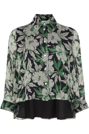 Loewe Floral print silk shirt