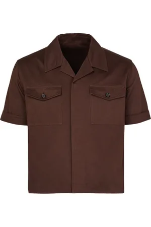 Loewe Short-sleeved cotton shirt