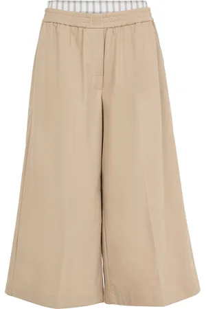 Loewe Cropped cotton pants
