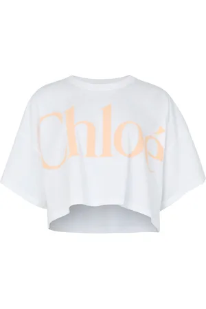 Chloé T-shirt with printed logo in cotton