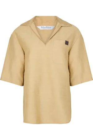 Max Mara Osiride linen silk shirt