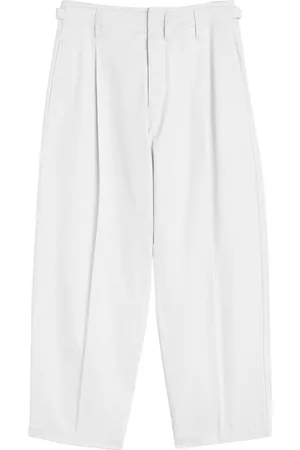 LEMAIRE Pleated carrot pants