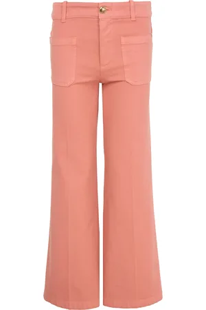 Chloé Garment dye organic cotton trousers
