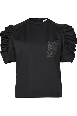 Max Mara Poplin balloon sleeve t-shirt