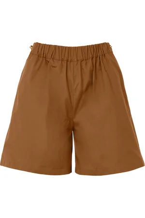Max Mara Haway cotton poplin shorts