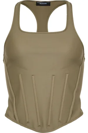 MUGLER Sleeveless top