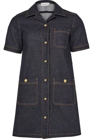 Moncler Mini denim shirt dress