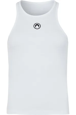 Marine Serre Moon logo tank top