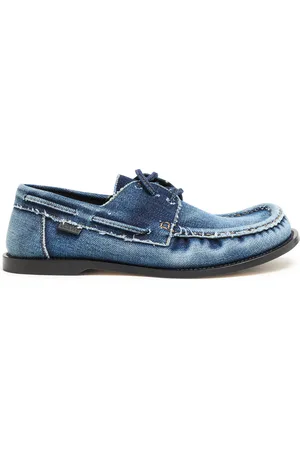 Loewe Campo denim loafers