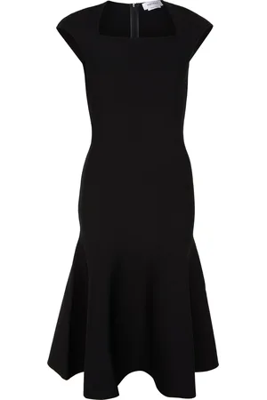 Alexander McQueen Flared midi dress