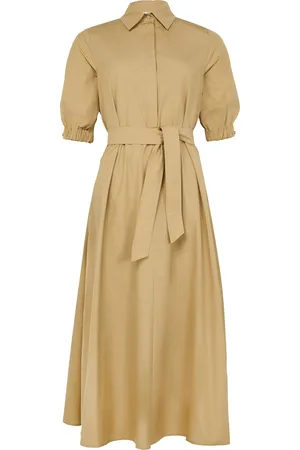 Max Mara Hoyo cotton poplin maxi shirt dress