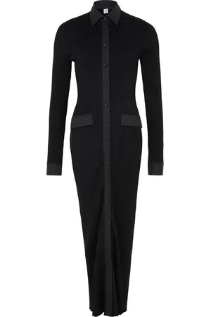 Totême Knitted shirt dress