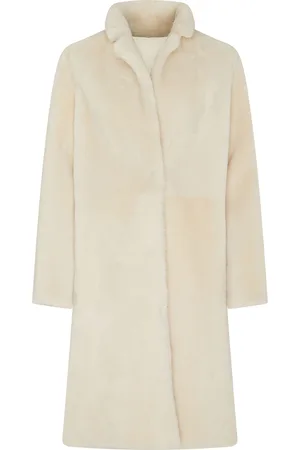 YVES SALOMON Reversible merino coat