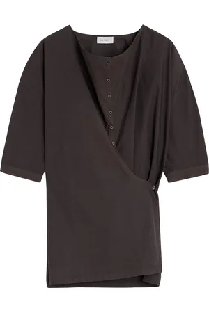 LEMAIRE Short sleeve twisted shirt