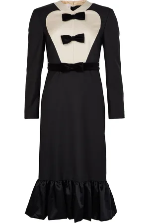 VALENTINO GARAVANI Virgin wool midi dress