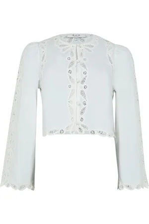 Sea New York Elke Soutache long sleeves blouse